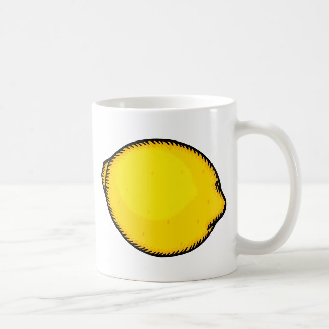 Caneca De Café Limão Grande (Direita)