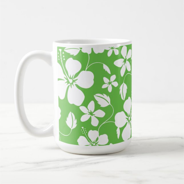 Caneca De Café Limão HAWAIIAN HULA (HIBISCUS) (Esquerda)