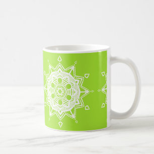 Caneca De Café Limão Mandala