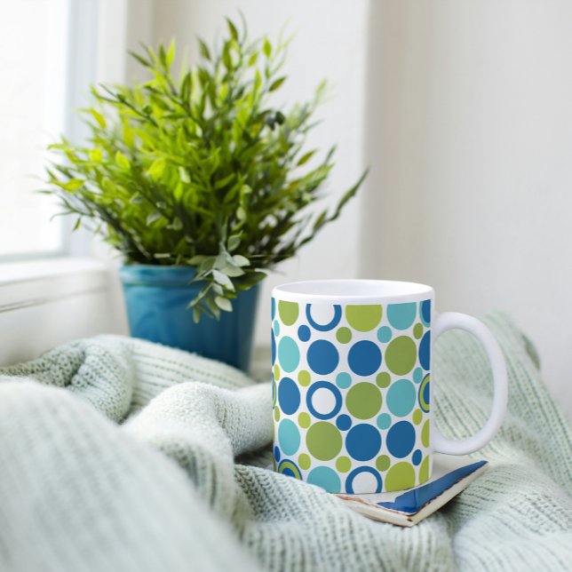Caneca De Café Limão MCM e Bolha Aqua (Criador carregado)