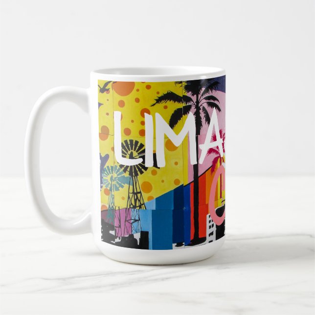 Caneca De Café LIMASSOL CYPRUS Café Mug (Esquerda)