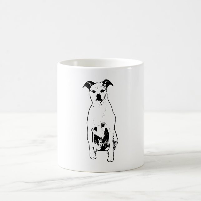 Caneca De Café Limiar de vigilância em outubro (Centro)