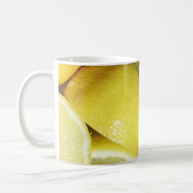 Caneca De Café Limões Amarelo (Esquerda)