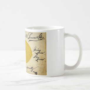 Caneca De Café Limões especiais - 1897