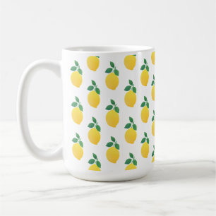 Caneca De Café Limões Simples