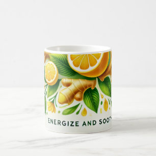 Caneca De Café Limon Ginger AI art