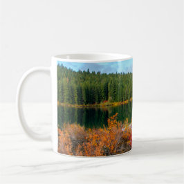 Caneca De Café Limpar Lago Autumn Oregon Mug
