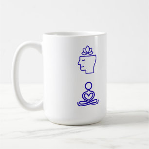 Caneca De Café LIMPE SUA MENTE GOLPE DE PAZ sotaque