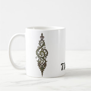 Caneca De Café Limpeza de ornamentado