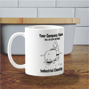 Caneca De Café Limpeza industrial
