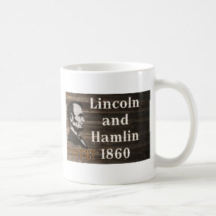 Caneca De Café Lincoln-Hamlin 1860