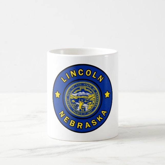 Caneca De Café Lincoln Nebraska (Centro)