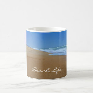 Caneca De Café Linda Beach-Beach Life por Shirley Taylor