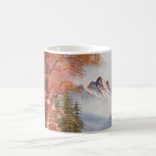 Caneca De Café Linda cena montanhosa