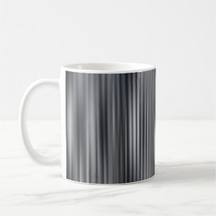 Caneca De Café Linda cinza vertical com l