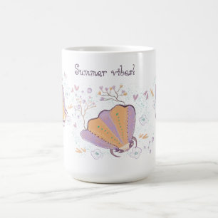 Caneca De Café linda concha de verão