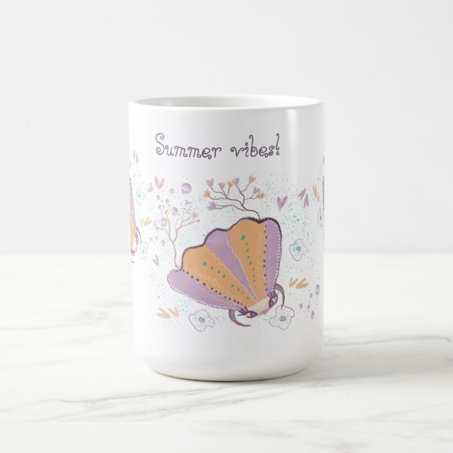 Caneca De Café   linda concha de verão   (Centro)