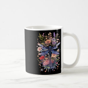 Caneca De Café Linda Dragonfly Watercolor Art Insect Lover Ea