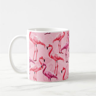 Caneca De Café Linda Flamingo Bird Pink Sem Olho Illiu