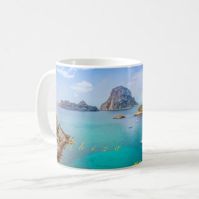 Caneca De Café Linda Ibiza (Frente Esquerda)