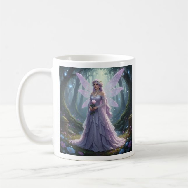 Caneca De Café Linda June Pearl Fairy (Esquerda)