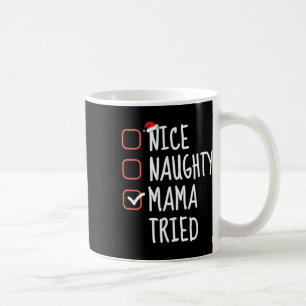 Caneca De Café Linda mãe travessa Cansou Papais noeis engraçados