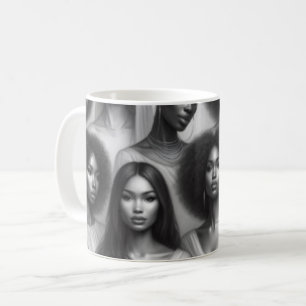 Caneca De Café Linda Mulher