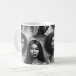 Caneca De Café Linda Mulher
