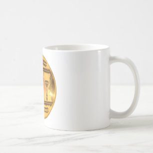 Caneca De Café Linda Ouro Vermelha África, Arte Étnica