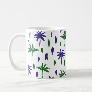 Caneca De Café Linda palmeira tropical