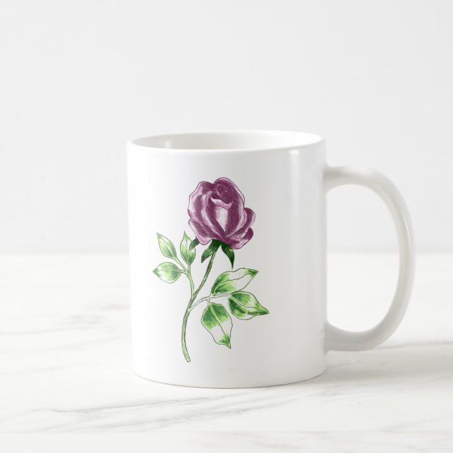 Caneca De Café Linda Rosa (Direita)