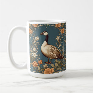 Caneca De Café Linda Vintage Goose William Morris Inspirou