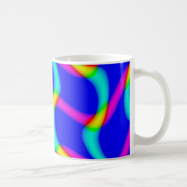 Caneca De Café Lindas ondas - Personalizadas (Direita)