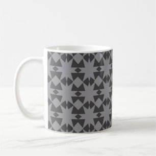 Caneca De Café Lindas técnicas de desenho de padrão batido que nó