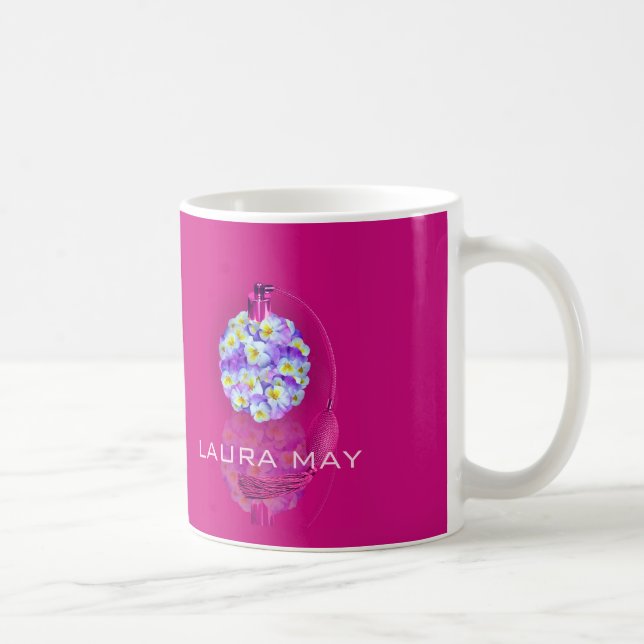 Caneca De Café Lindo Atomizador Pansy (Direita)