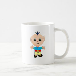 Caneca De Café Lindo elfo mágico pequeno