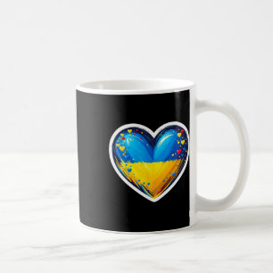 Caneca De Café Lindo fã ucraniano Bynner Bandeira da Ucrânia Cora
