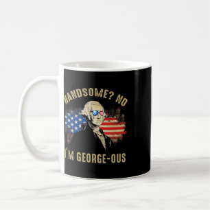 Caneca De Café Lindo Não Eu Sou Georgeous 4 De Julho 1776 Ltsp