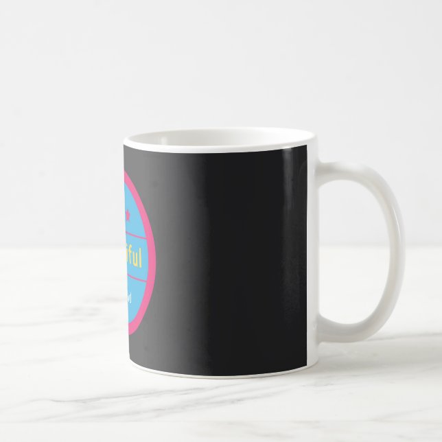 Caneca De Café Lindo, Ouro Líquido, Clássica Mug, 11 oz (Direita)