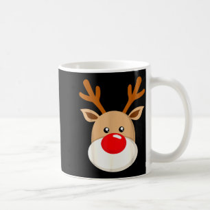 Caneca De Café Lindo Renaudinho Renaud Nariz Vermelho Natal Antle