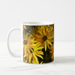 Caneca De Café Lindo Sol-flores Café Mug