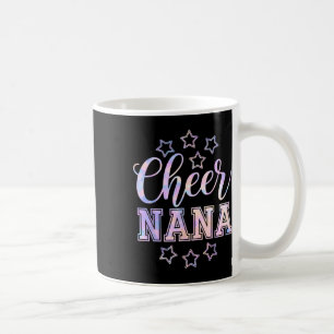 Caneca De Café Lindo Tie Dye Cheer Nana Cheerleading Cheerleader 