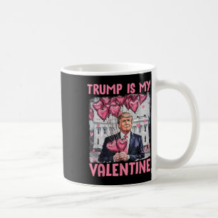 Caneca De Café Lindo Trump do Dia dos Namorados É Meu Trump do Di