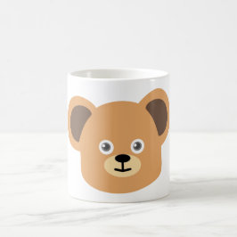 Caneca De Café Lindo Urso de Pelúcia Personalizado