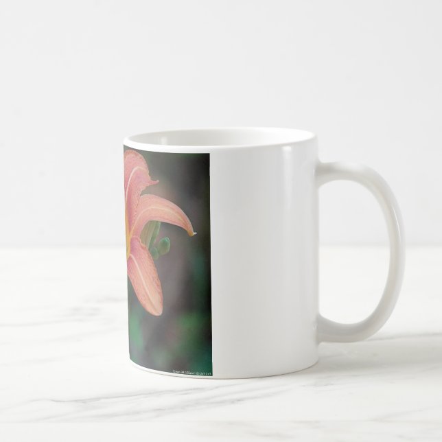 Caneca De Café Lindos Artigos e Presentes de Hemerocallis Cor de  (Direita)