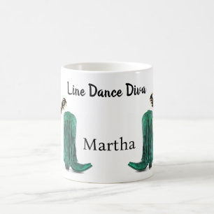 Caneca De Café Line Dance Diva Mug