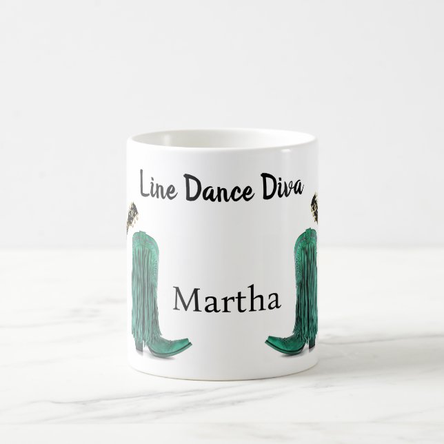 Caneca De Café Line Dance Diva Mug (Centro)