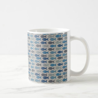 Caneca De Café Linen Fish