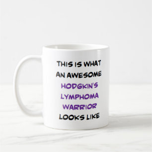 Caneca De Café linfoma guerreiro de hodgkin