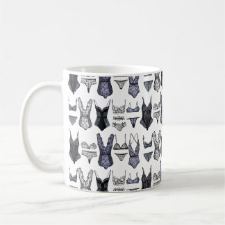 Caneca De Café Lingerie Vintage